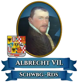 Albrecht VII. von Schwarzburg Rudolstadt cc by wir fotografieren selbst120x160
