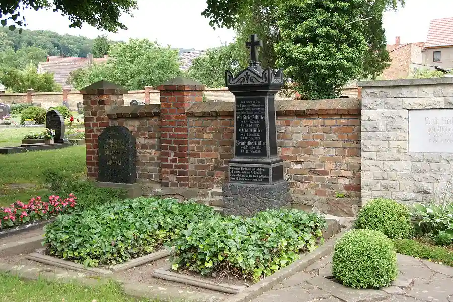 oldisleben grabstaette familie mueller